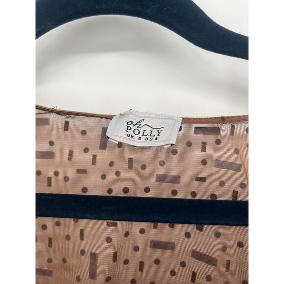 Oh Polly Guilia Long Sleeve Crop Thalassa v waist skirt embellished Set *Read* - Picture 3 of 8